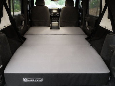 jeep mattress, jeep wrangler mattress, jeep wrangler JK mattress, jeep wrangler JL mattress, jeep wrangler unlimited mattress, bed, mattress, sleep system, car camping